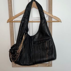 Laundry by shelli segal hand bag hobo leather